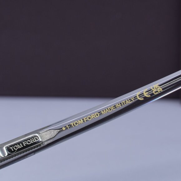 Tom Ford FT0891-K 20D Square Sunglasses - Transparent Grey\Smoke Polarized - Picture 7 of 9